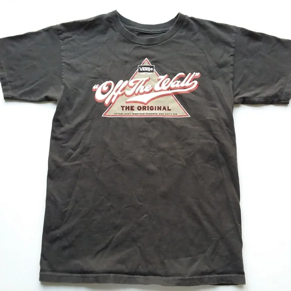 Vintage Vans Off the wall classic logo cotton tshirt - Picture 4 of 11